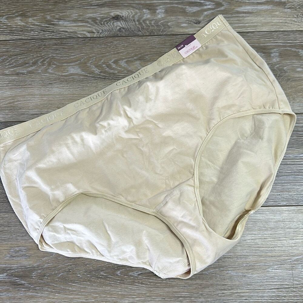 Cacique 26/28 panty Underwear nude brief full coverage